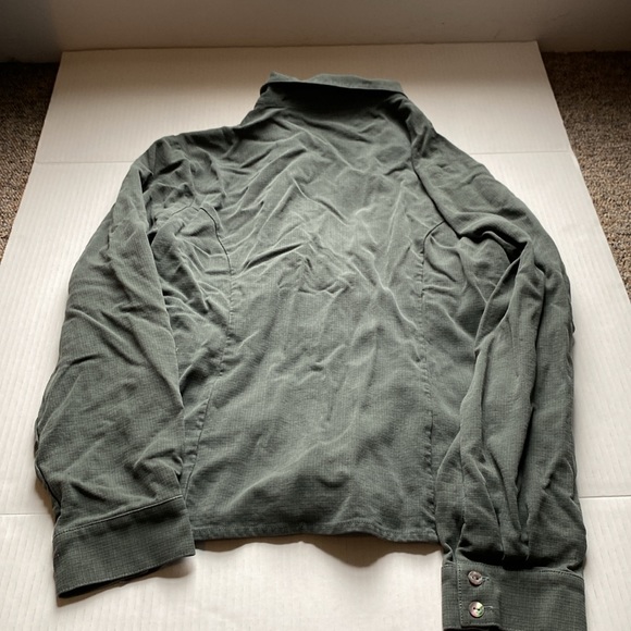 Tommy Bahama Silk Women Size L Green Wrap Jacket - Picture 6 of 6